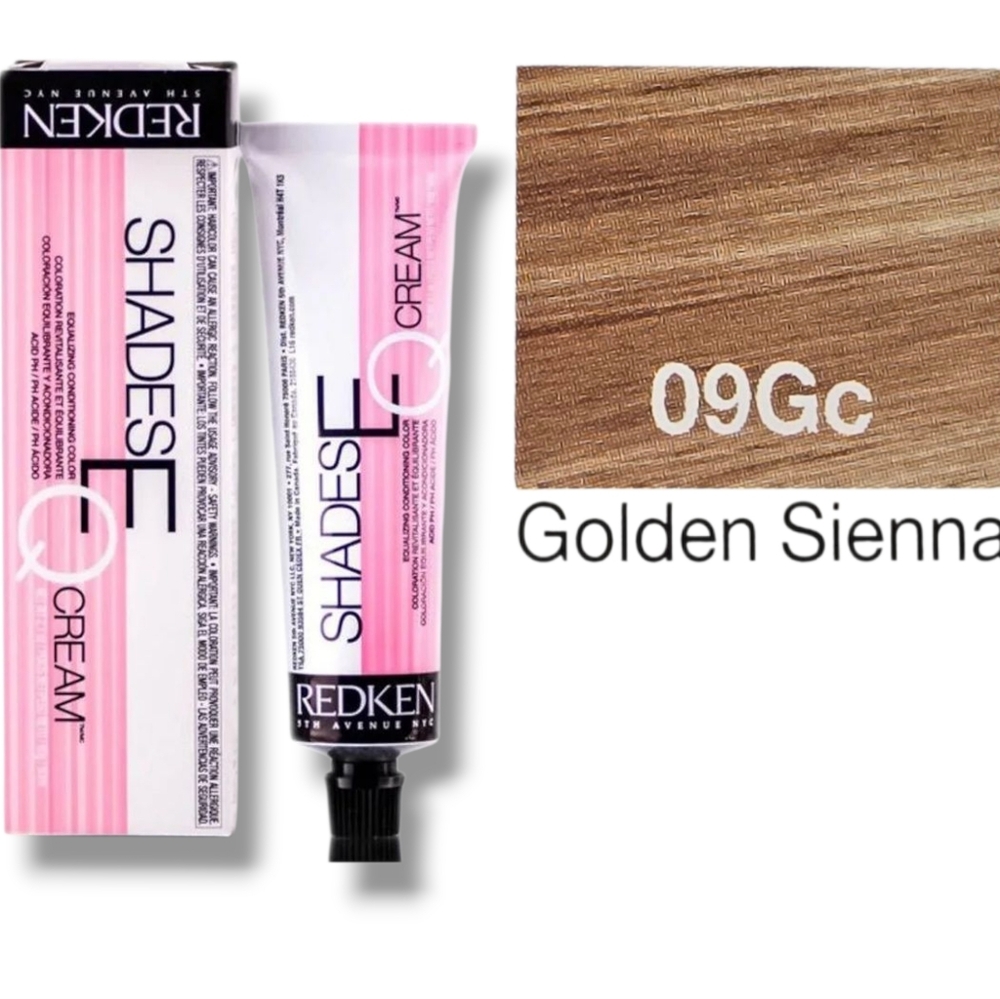 Redken Shades EQ Cream Equalizing Conditioning Color 09Gc Golden Sienna 60 ml
